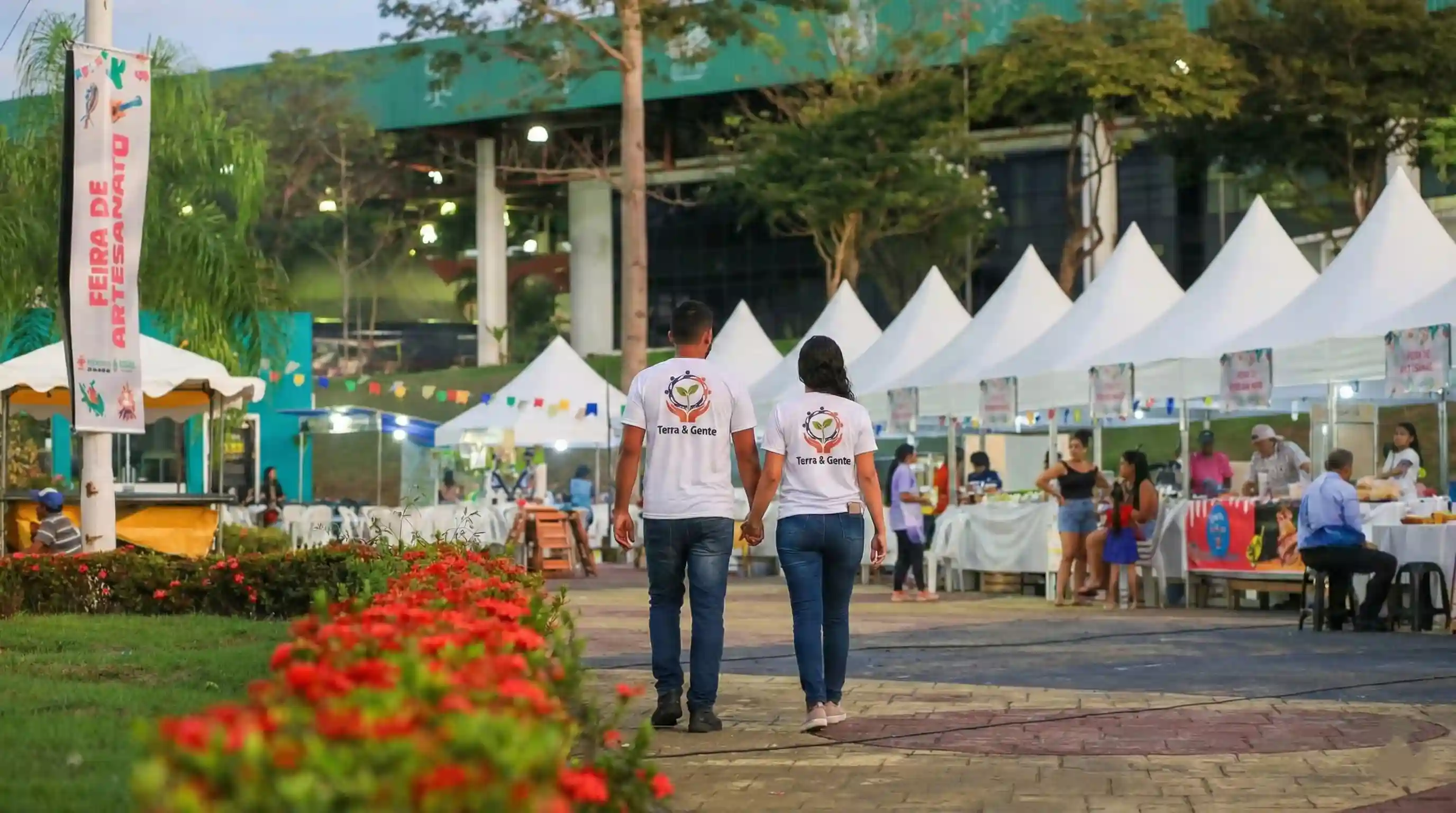 Barraca do Instituto na Feira Folclórica