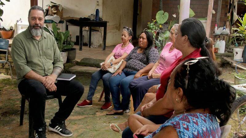 Reunião com lideranças comunitárias